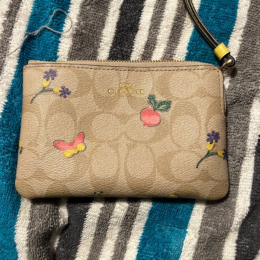 Coach wristlet